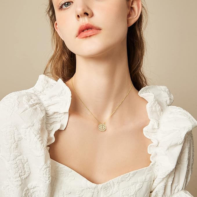 Collar Trébol de Corazones