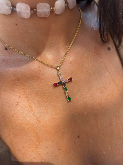 Collar Cruz de Luz
