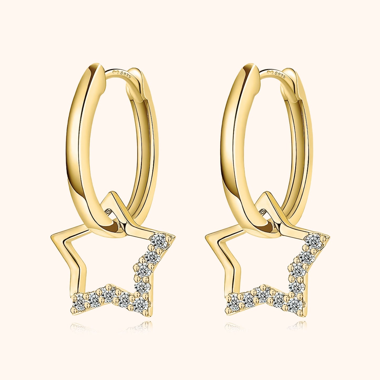 Aretes Star Charm