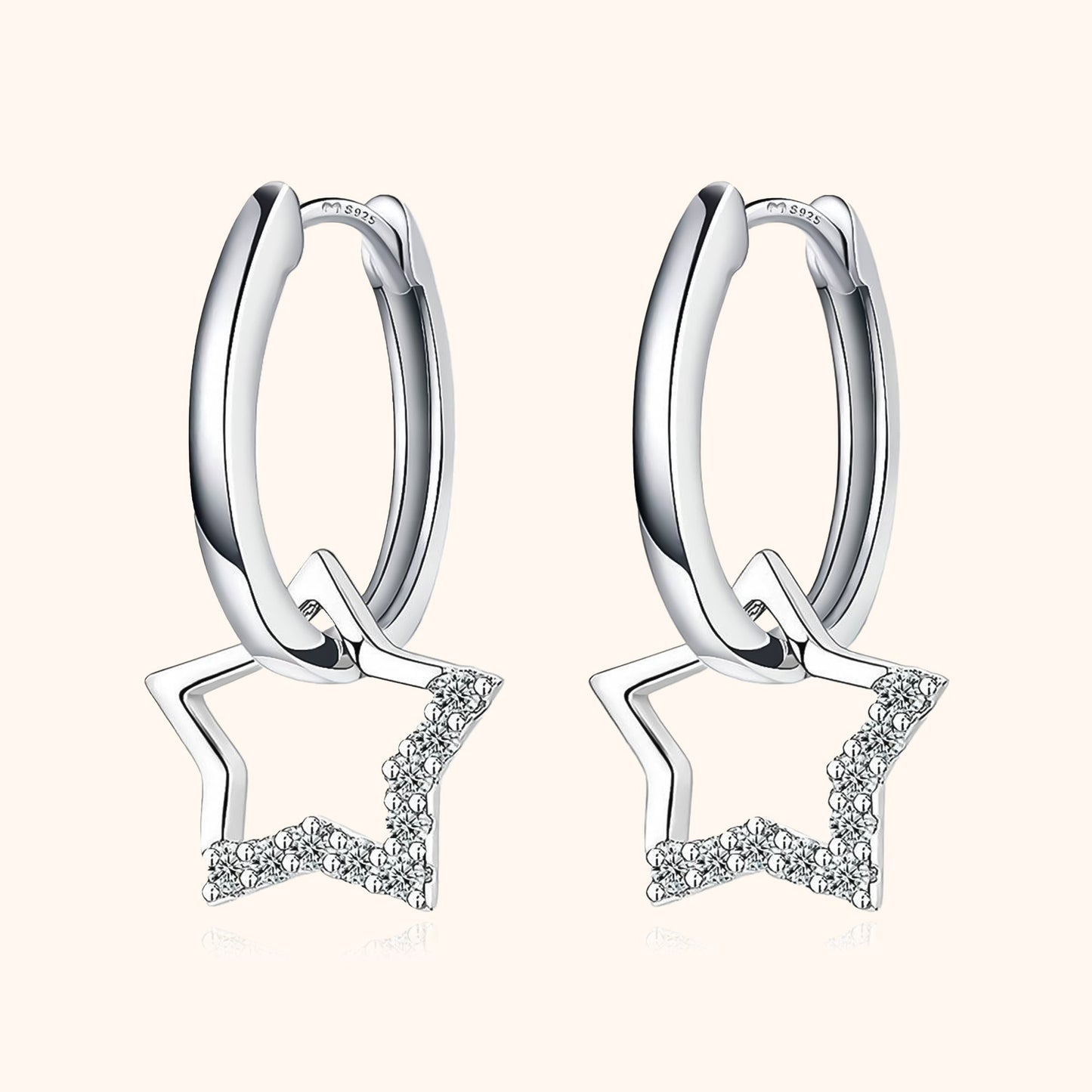 Aretes Star Charm