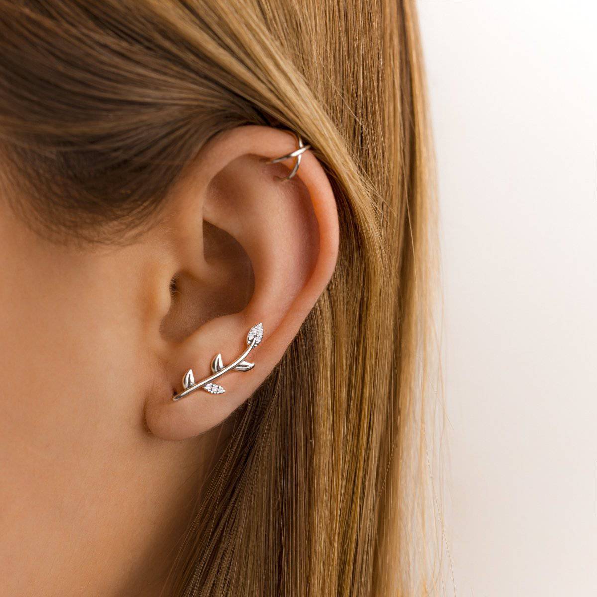 Aretes Ear Cuff - U