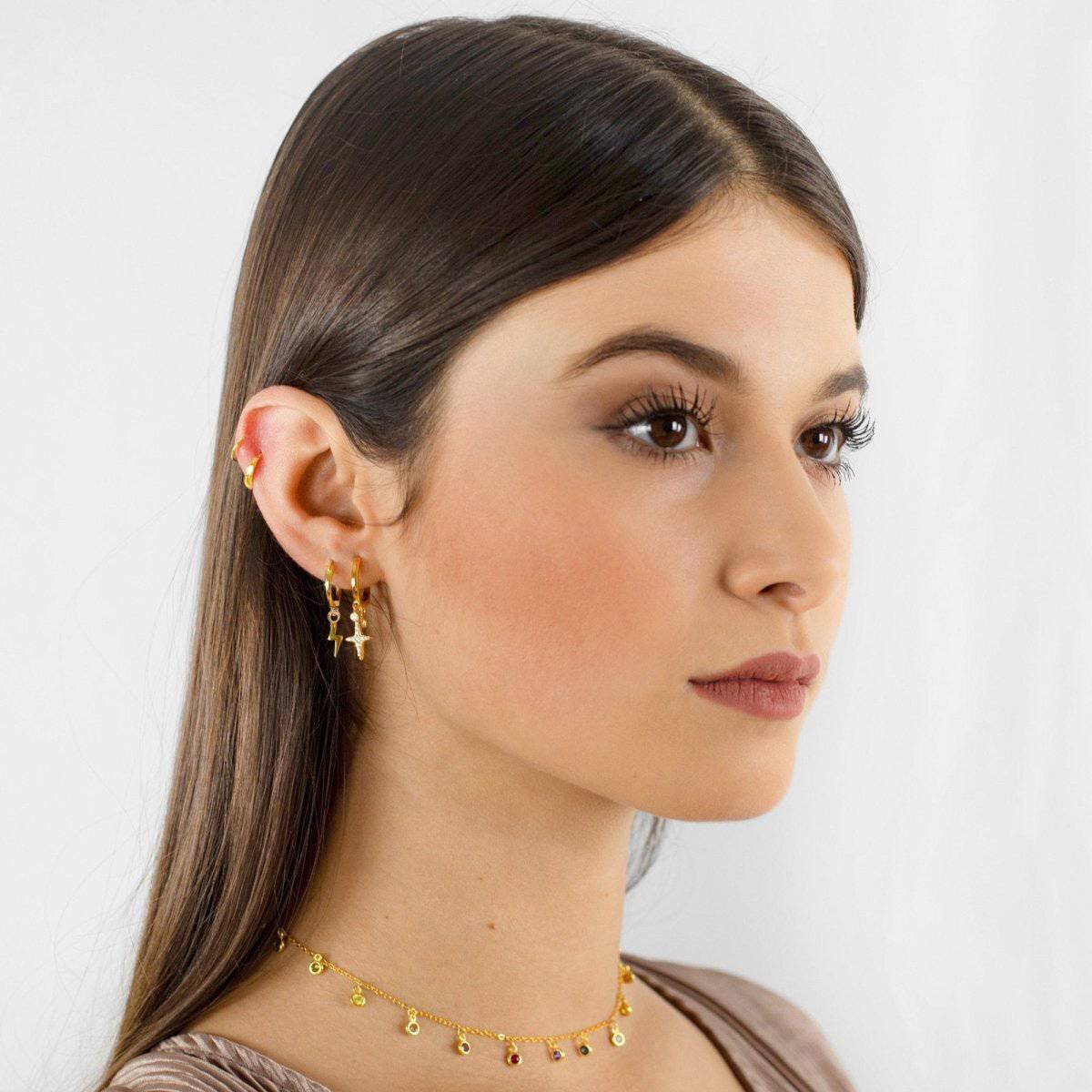 Aretes Rayos