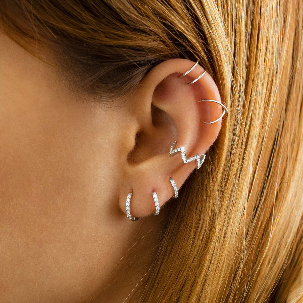 Aretes Triple Aros