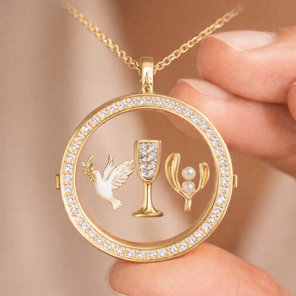 Collar de Charms Religiosos