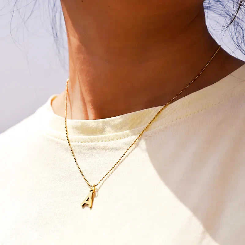 Choker inicial con cuentas