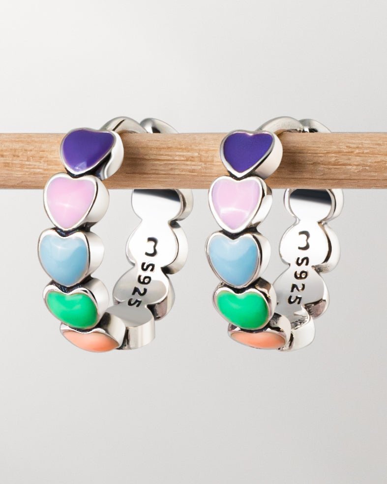 Aretes Colorful Love